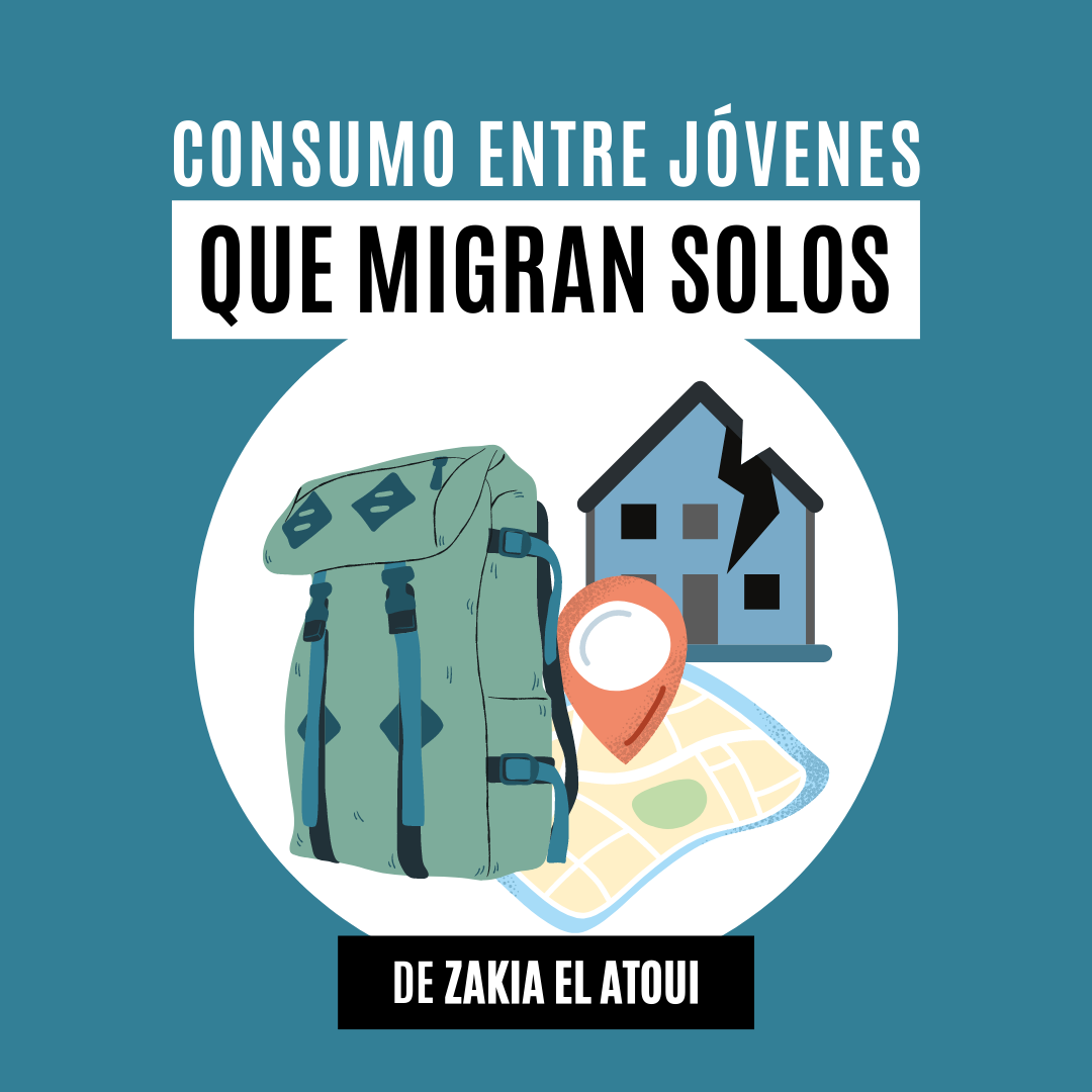 Consumo entre jóvenes que migran solos